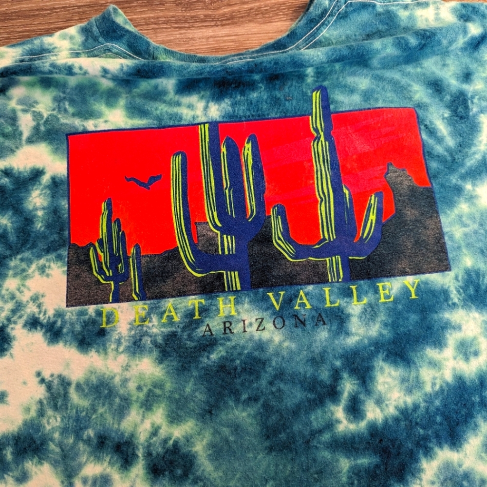 Tie dye death valley Arizona shirt XL